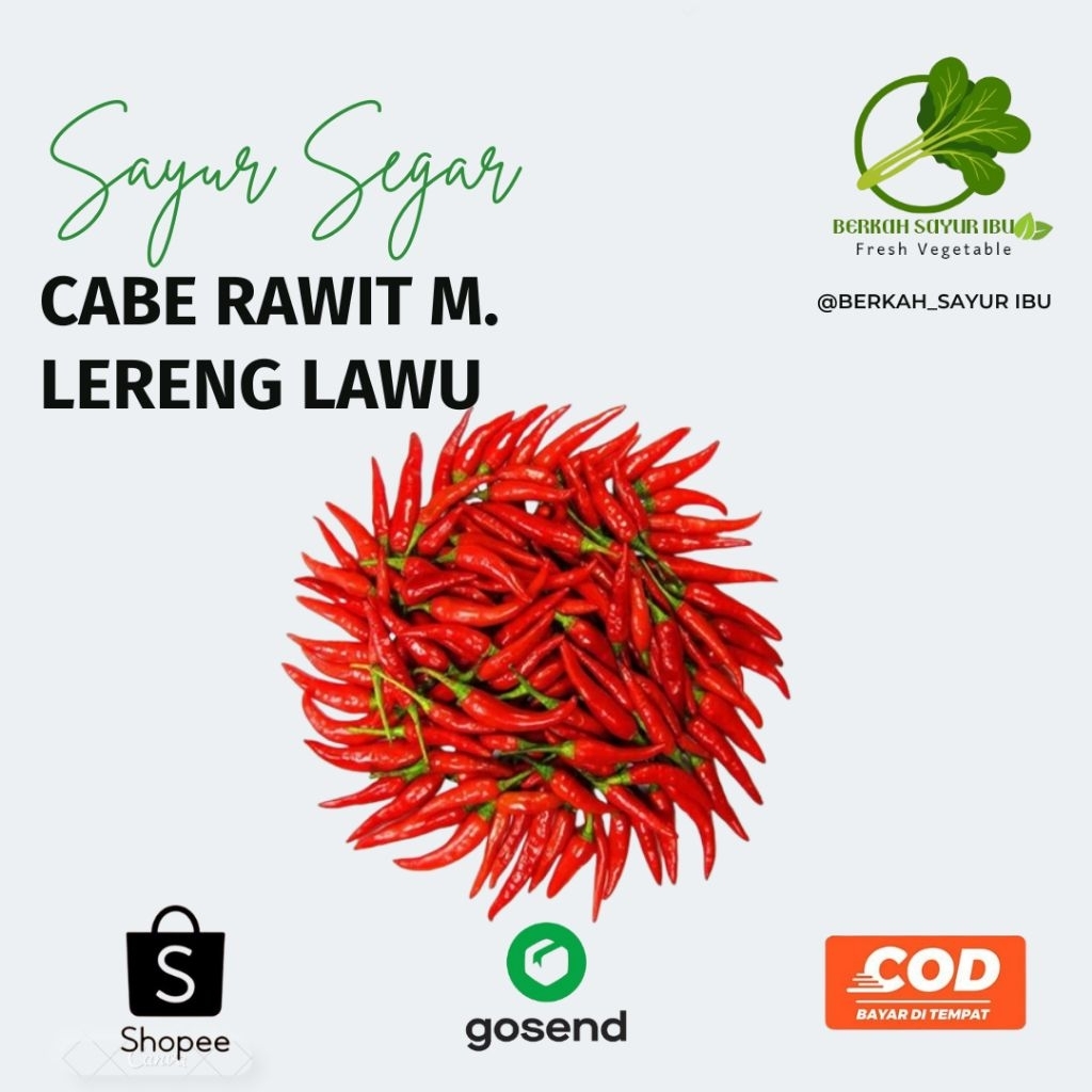 

BERKAH_SAYURIBU-Cabe Rawit Sreet