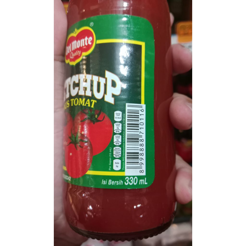 

Saos tomat del monte 330ml botol