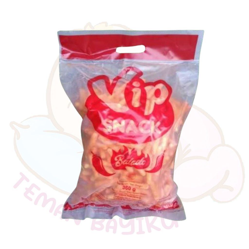

VIP Snack Stik Balado 360gr Stick Ringan Rasa Sambal Pedas
