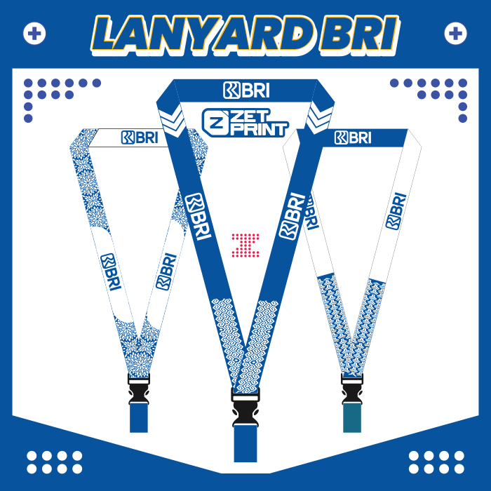 Lanyard Tali Id Card Bank BCA