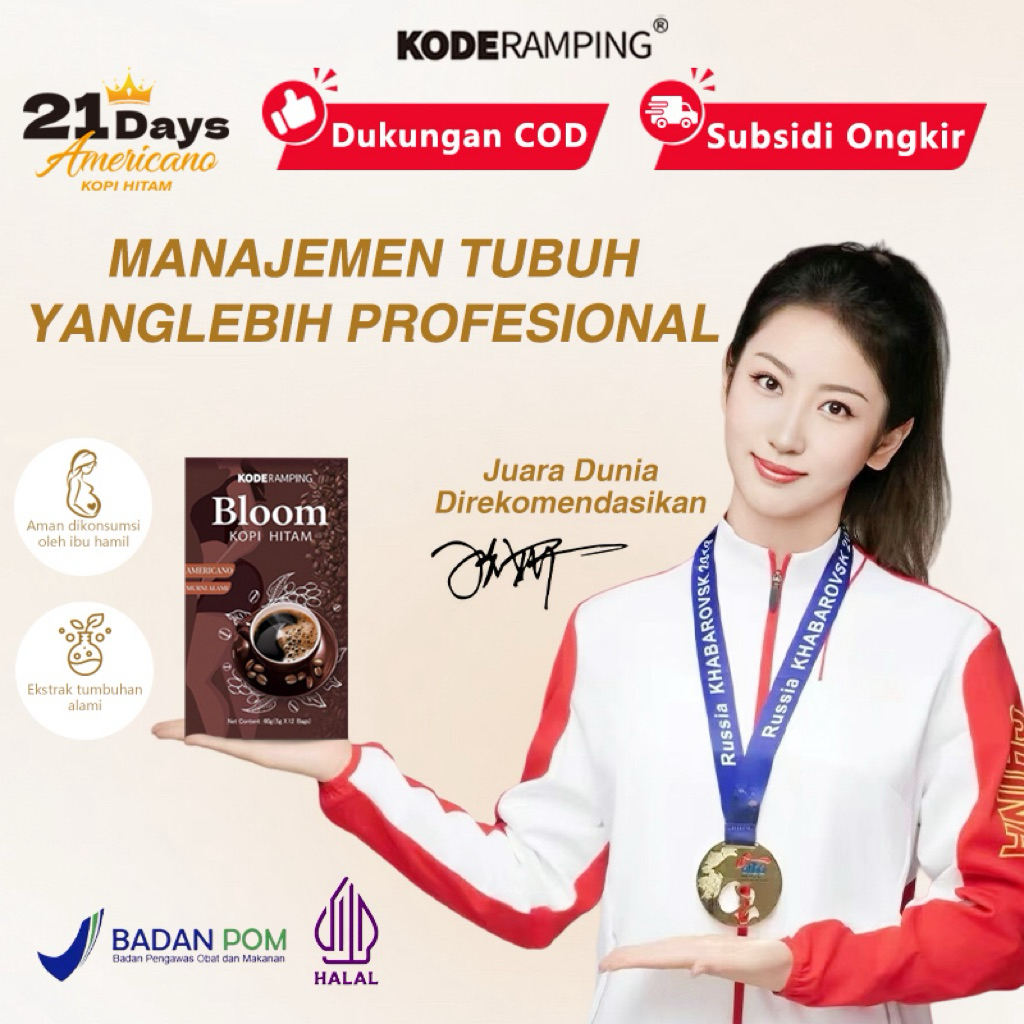 

【21Days Kopi】Kopi Hitam Arabika (12 Sachet/Box)