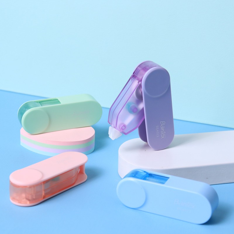 

[Stationery Spectrum] Bantex Correction Tape / Tip Ex Kertas Sekolah (5mm x 6m) Warna Pastel BE4012