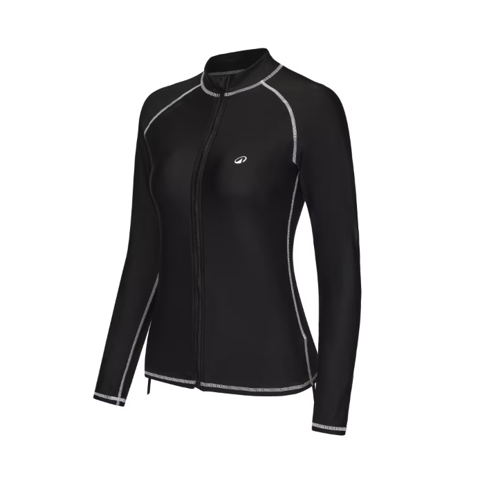 OLAIAN Kaos Lengan Panjang Surfing/Renang Wanita UPF 50+ Quick Dry