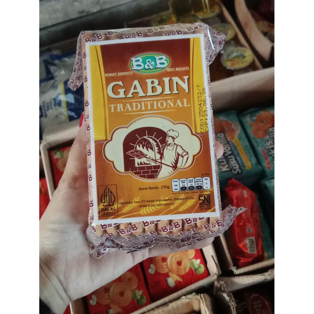 

[toko_alhanan] Gabin b&b tradisional 210gr