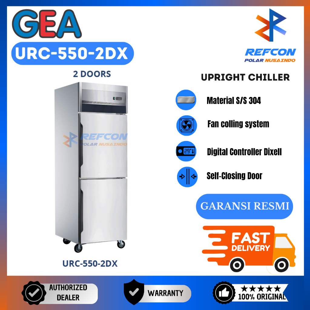 Upright Chiller GEA URC-550-2D