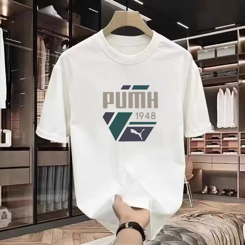 ​Baju Pria Oversize T Shirt Katun – Diskon 40% + COD​ kaos wanita distro original 100% baru Serba Gu