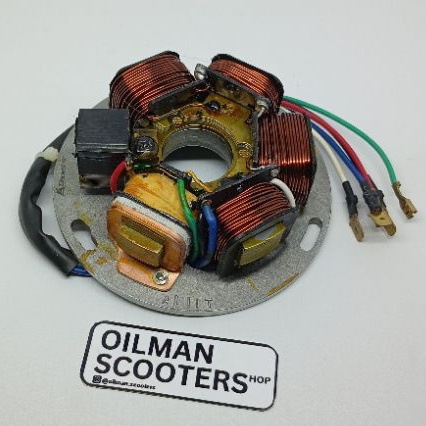 spul set cdi vespa excel spul vespa exclusive spul excel set original danmotor