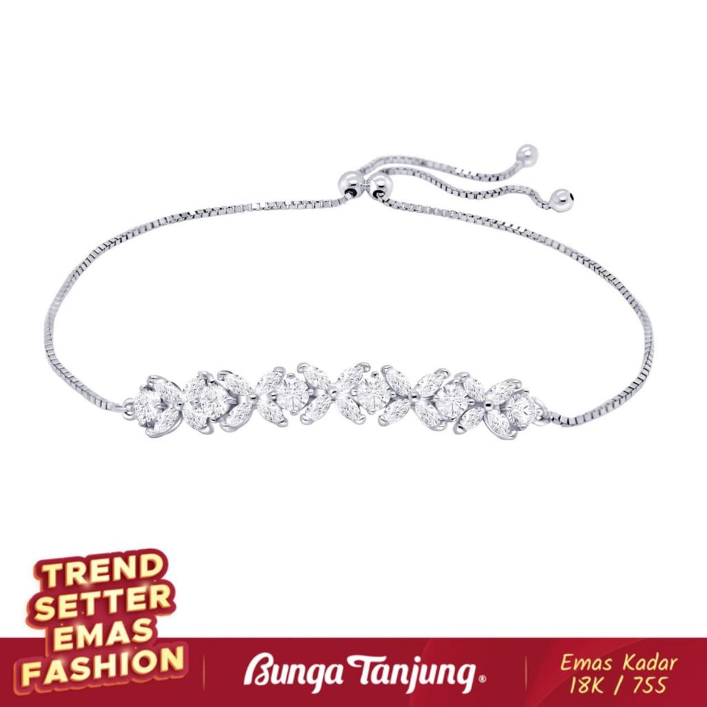 GELANG SERUT CLAIRE SERIES - SDW GOLD - EMAS 18K - BUNGA TANJUNG GOLD