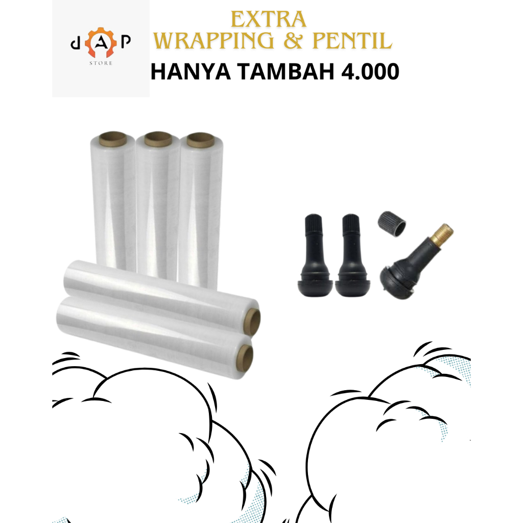 

EXTRA WRAPPING & PENTIL UNTUK PACKING LEBIH AMAN