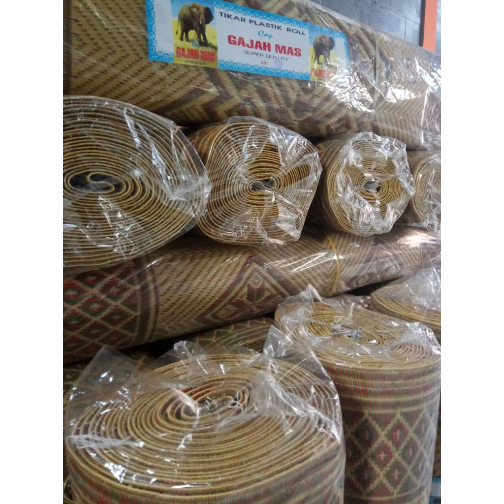 Tikar Plastik Lantai Gulung 1 Rol – Pilihan Ukuran 5, 6, 7, 8, 10 Meter – Lebar 120 cm