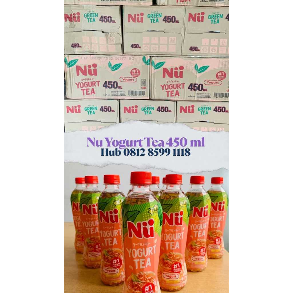 

Nu Yogurt Tea 450 ml - ( Di Jual pcs/botol )