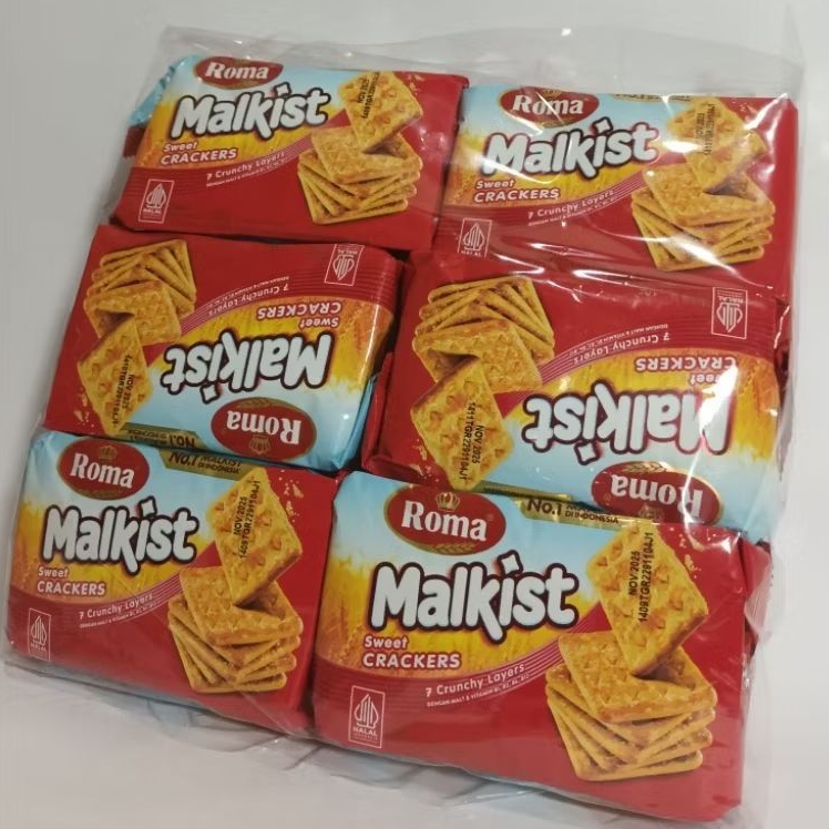 

ROMA MALKIST CRACKERS 1 BAL ISI 6 PACK