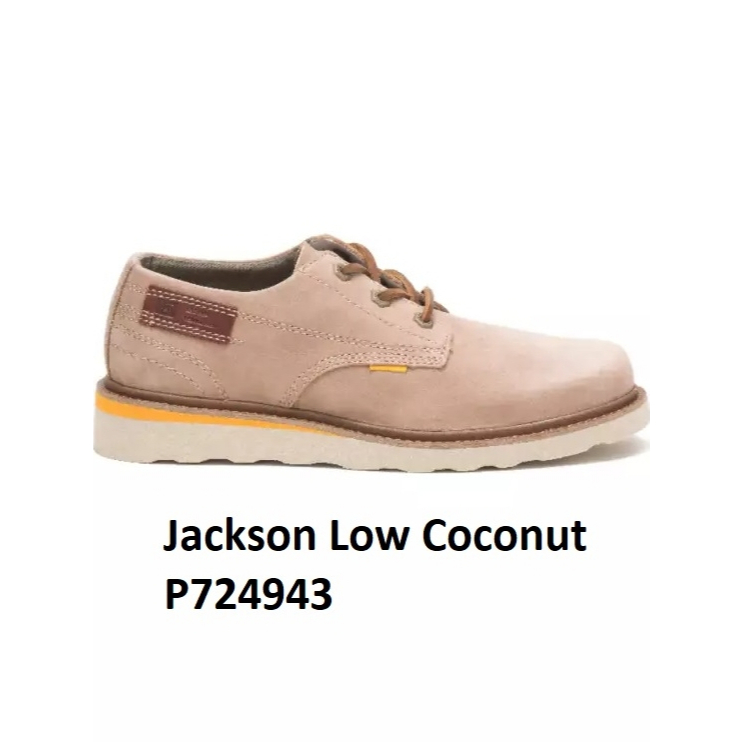 Sepatu Casual Pria Caterpillar Original Jackson Low Coconut