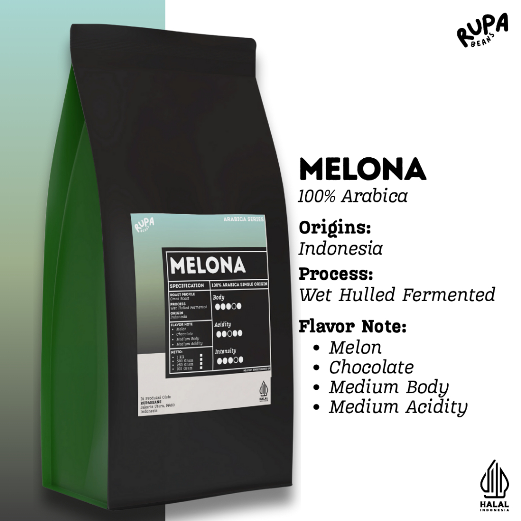 

Biji Kopi 100% Arabica Melona by RupaBeans