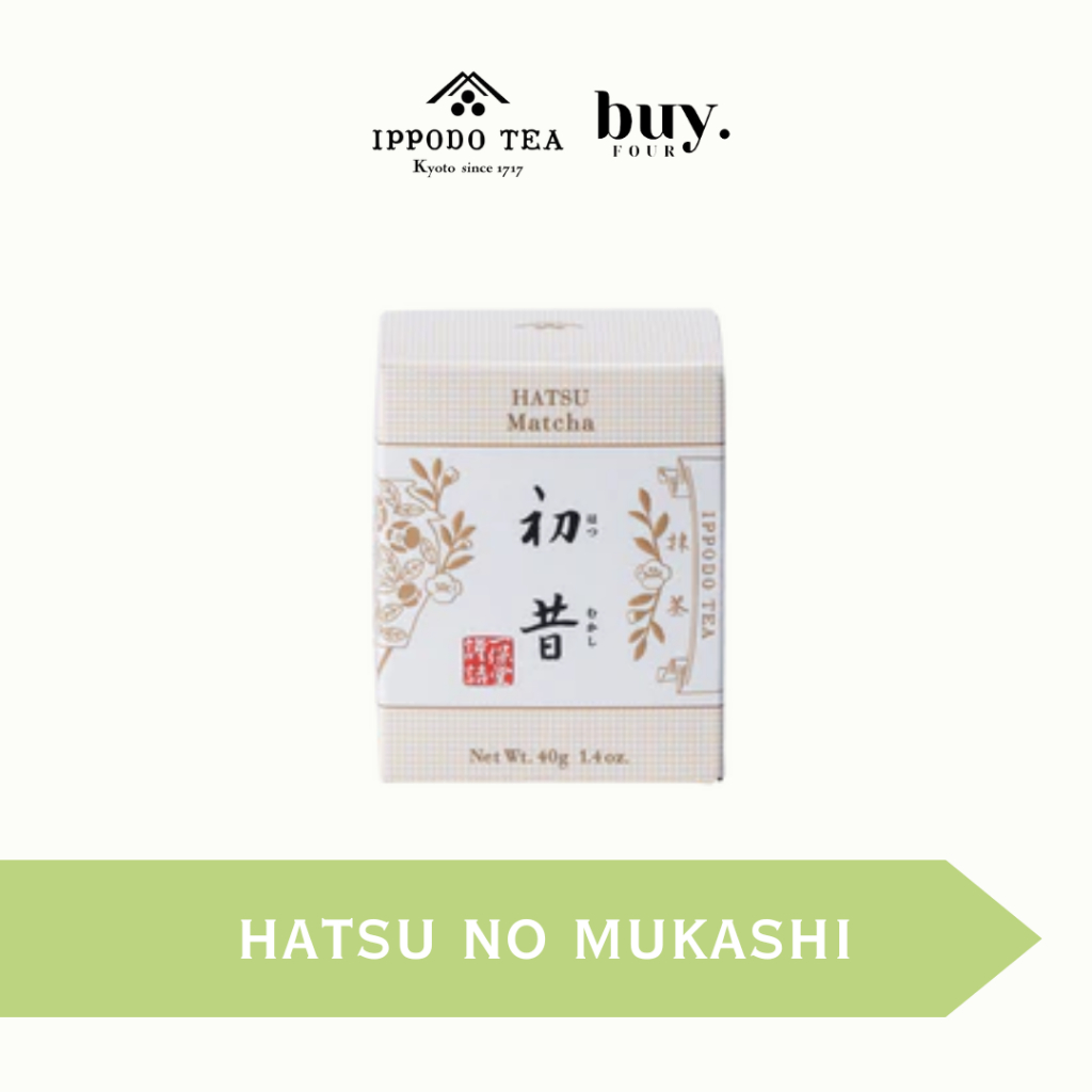 

[READY] Ippodo Tea - Hatsu no Mukashi 40g - Matcha Top Grade 100% Asli