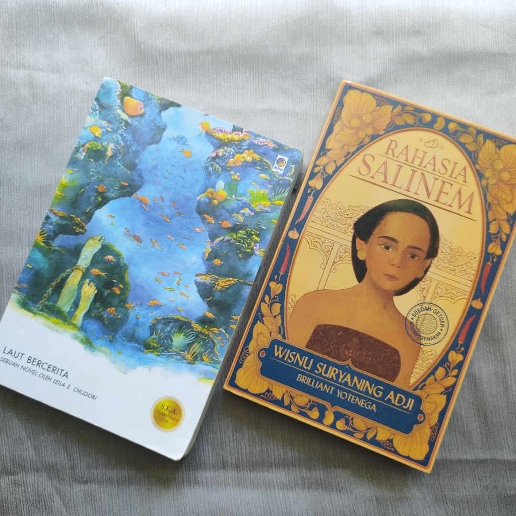 Preloved Rahasia Salinem & Laut Bercerita