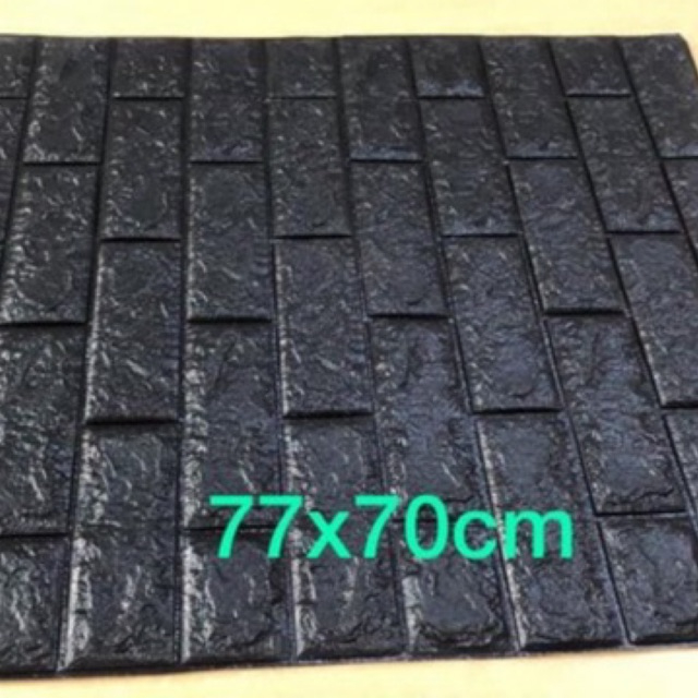 Wallpaper Foam Batu Bata 3D