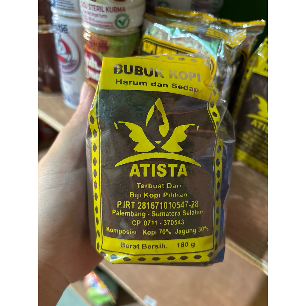 

kopi hitam asli bubuk 180gr