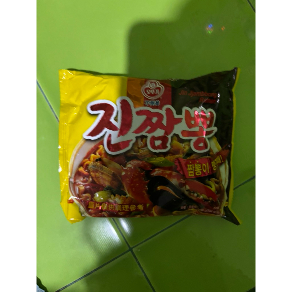 

Ottogi Jin Jiambbong Ramen Korea 130 gram