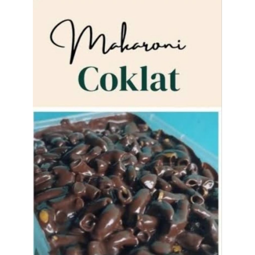 

Makaroni coklat lumer bikin meleleh