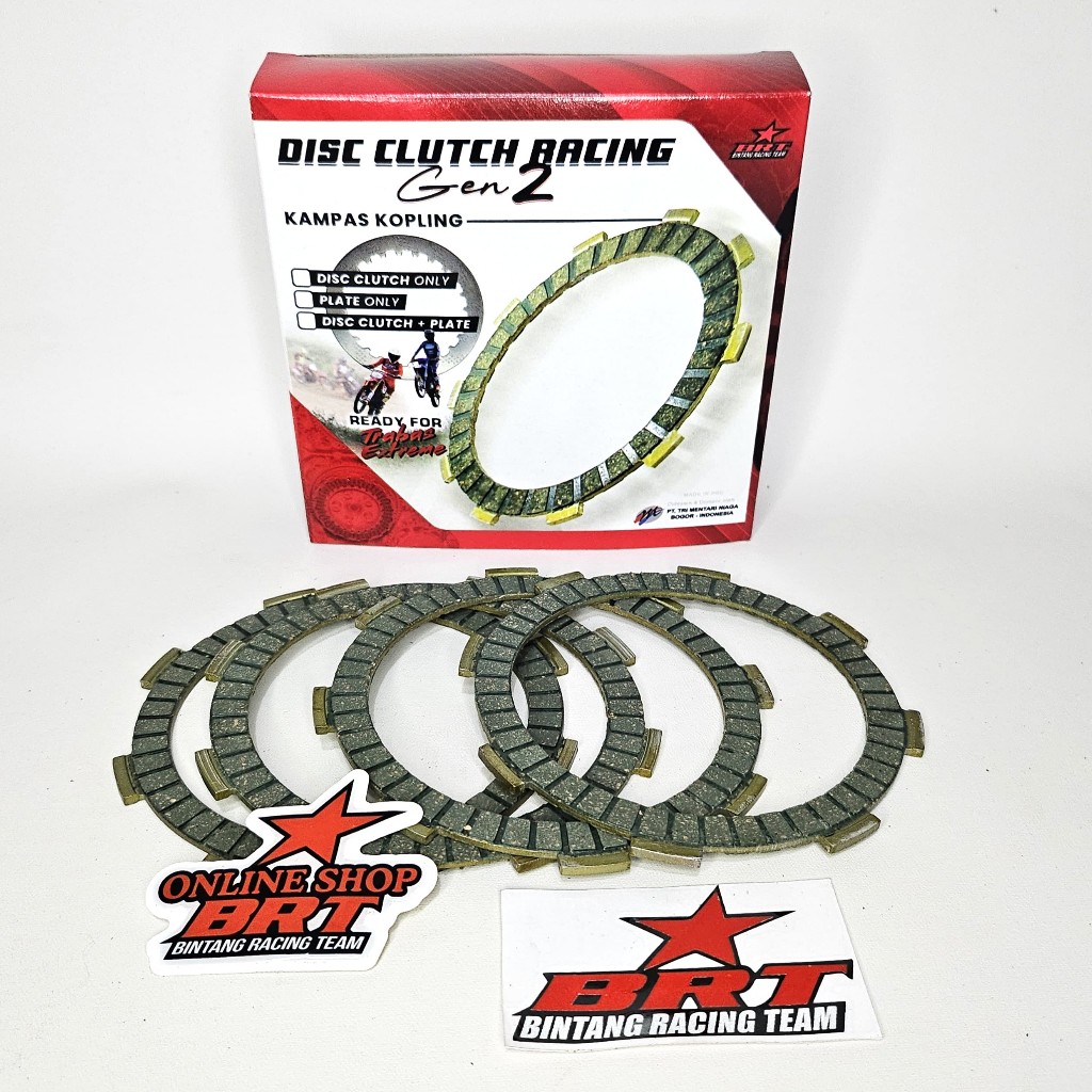 KANVAS KAMPAS KOPLING BRT GEN 2 GRAND C100 SUPRA X SUPRA FIT WIN ASTREA LEGENDA REVO Old Lama Disc C