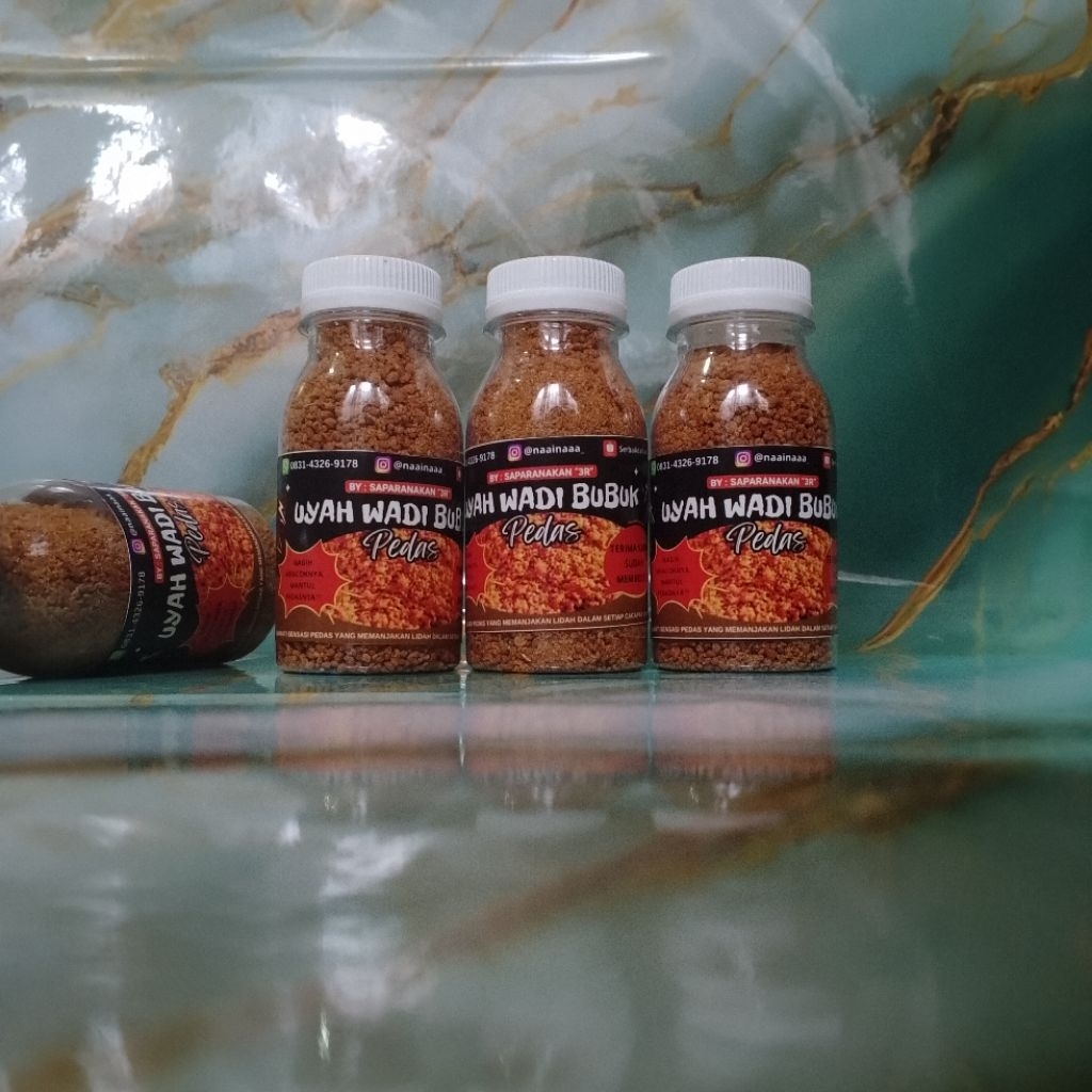 

Uyah wadi bubuk | Uyah pancok | Uyah rujak | garam rujak | saparanakan 3R