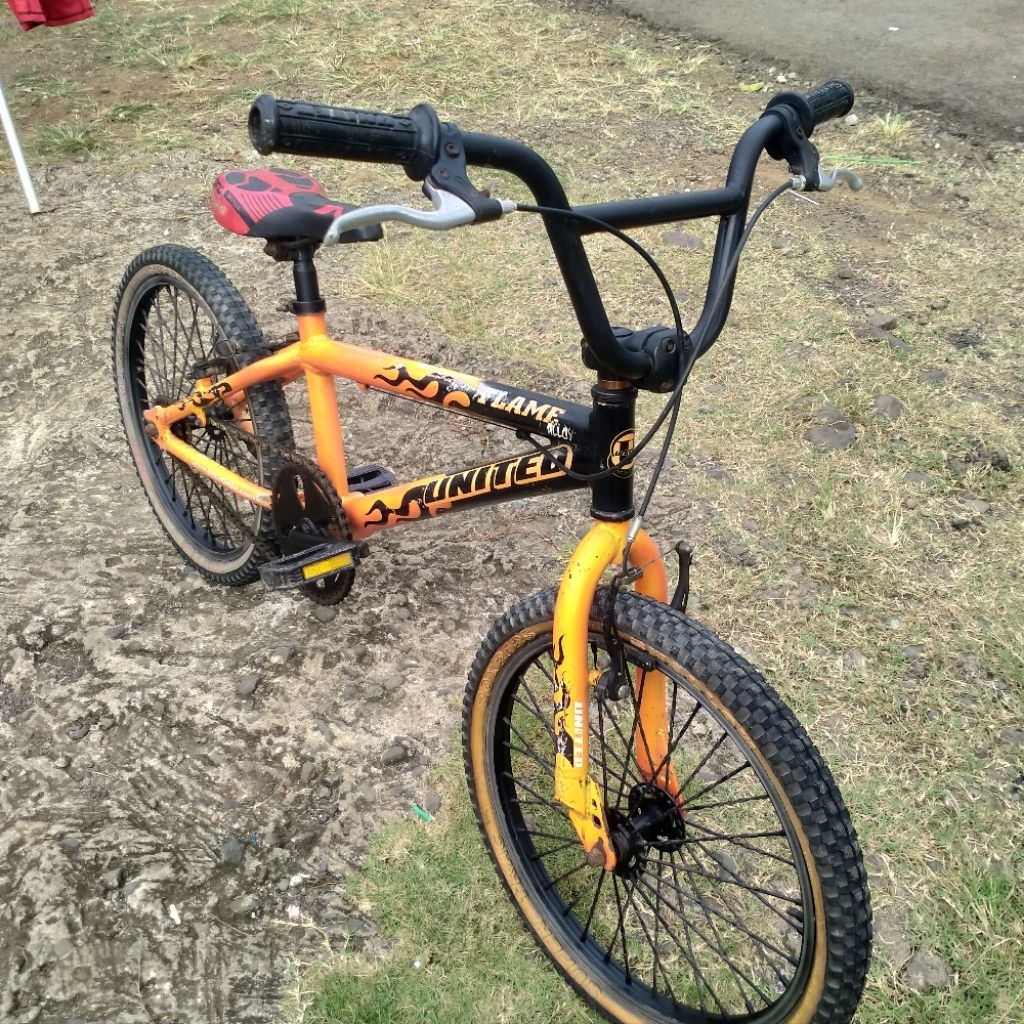 BMX united flame alloy