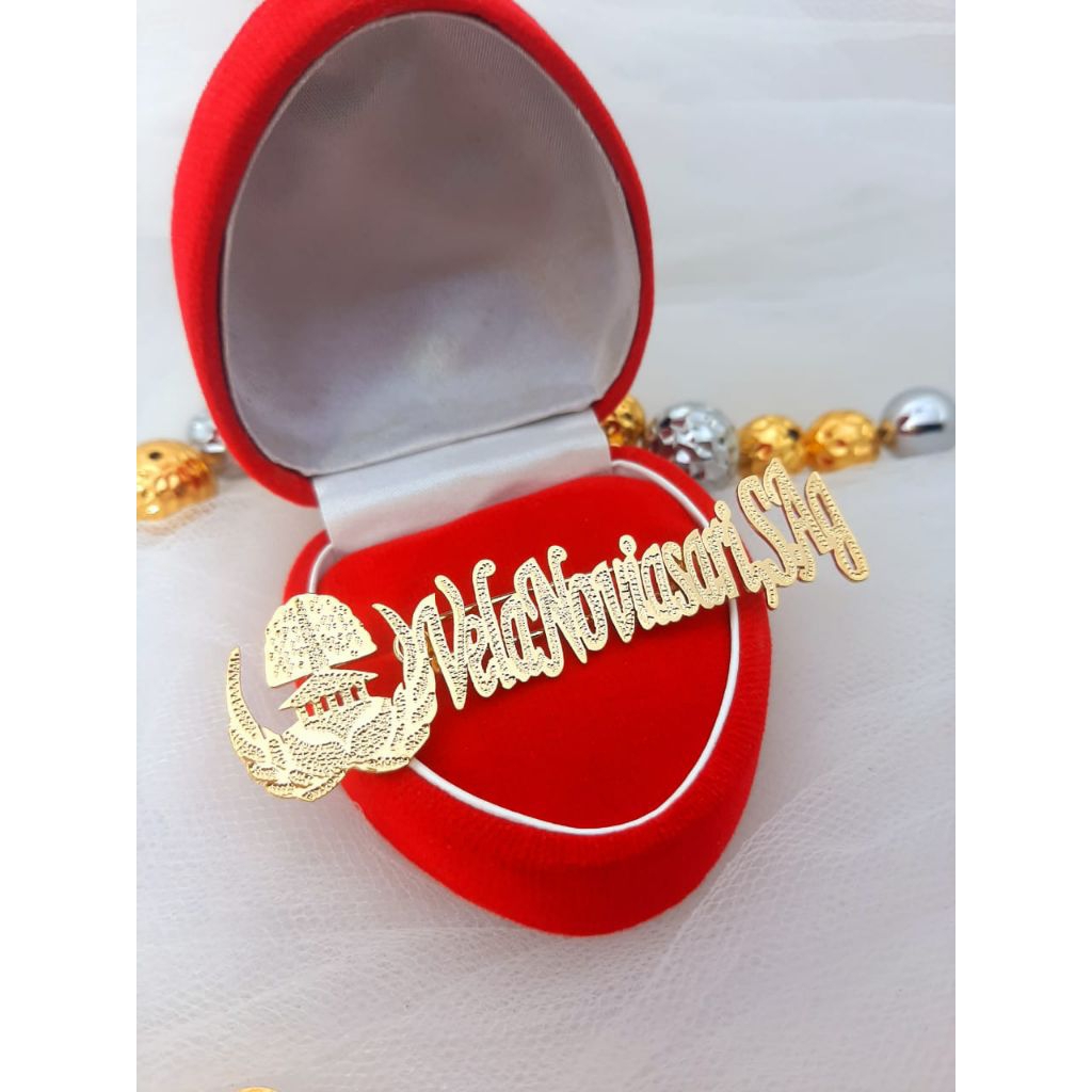 pin bros korpri bros asn pegawai bisa custom nama perhiasan aksesoris custom brosmurah