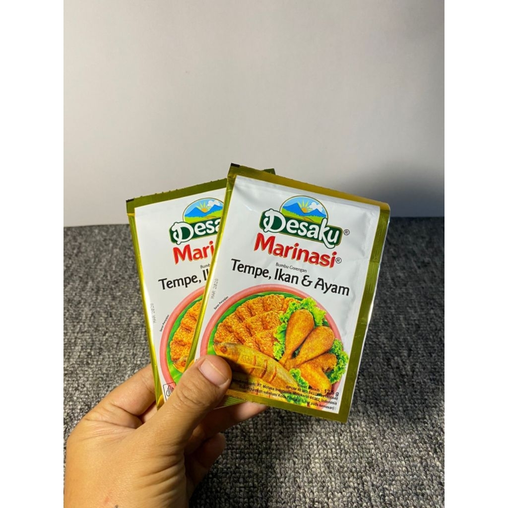 

Marinasi Desaku 12,5 gr Desaku Marinasi Bumbu Tempe/Ayam/Ikan Dll