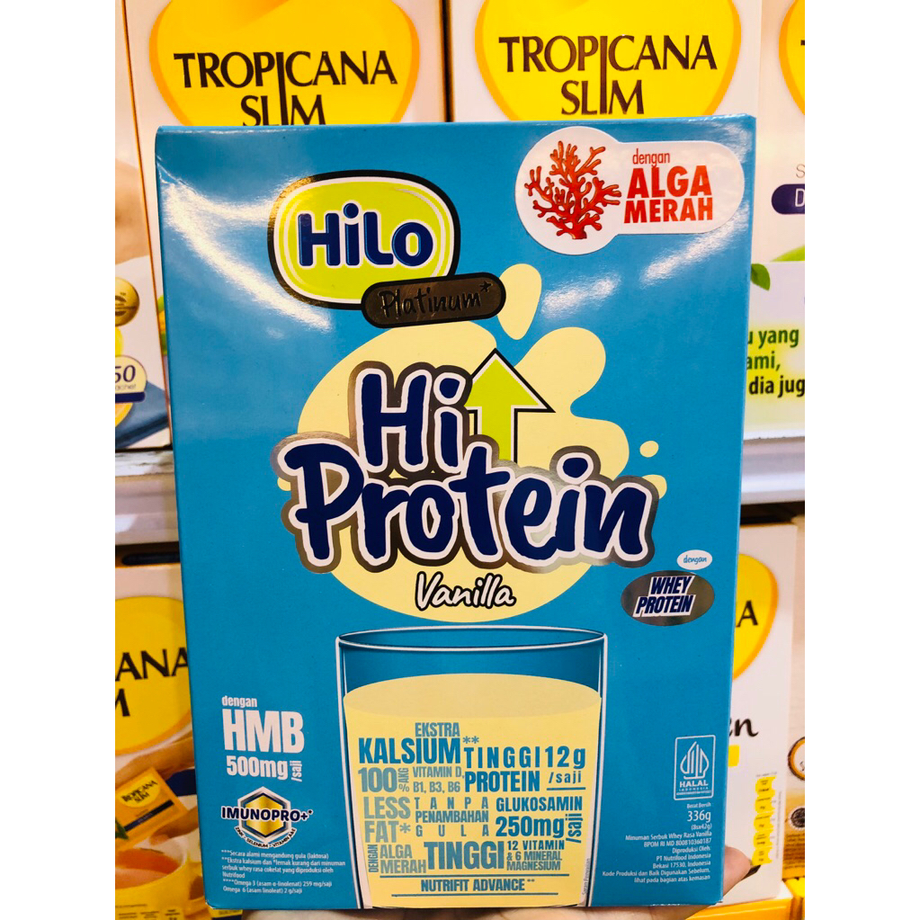 

HILO PLATINUM VANILLA 336 gram (8 sachet) expired nov 2026