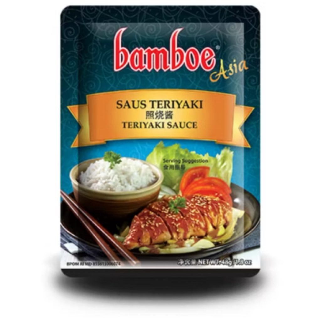 

Bamboe Saus Teriyaki 140g – Bumbu Jepang Praktis, Rasa Premium Ala Restoran!