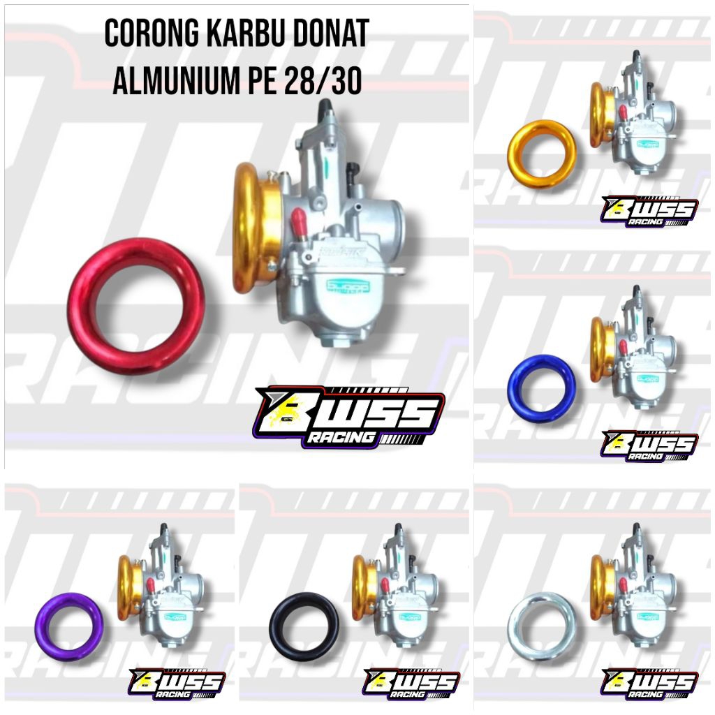 Corong velocity donat karbu pe 28 / 30 full almunium corong karbu donat pe 28 pe 30 almunium (free b