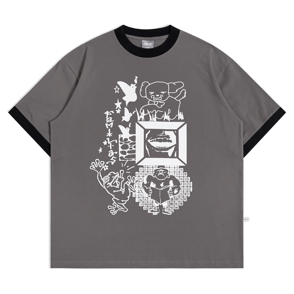 Familias - Ringer T-Shirt - Pizou