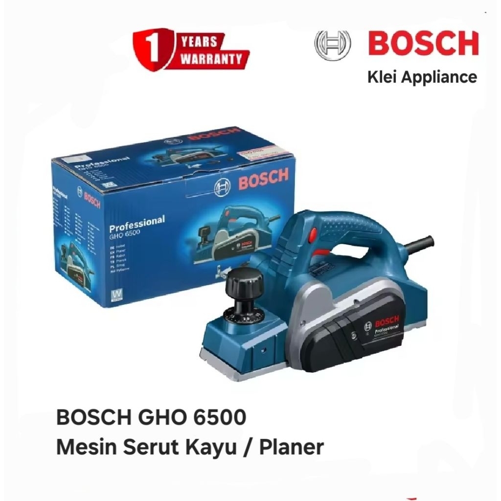 Bosch GHO 6500 Planer / Mesin Serut Kayu / Serut Kayu / Mesin Planer