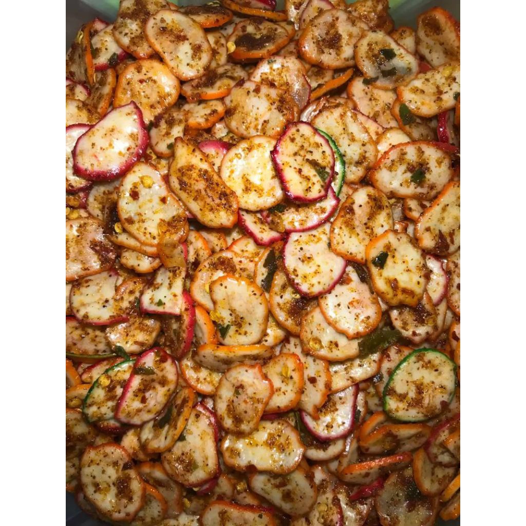 

Kerupuk Seblak Kering Pedas Daun Jeruk / Seblak Kerupuk Bawang Pedas Daun Jeruk