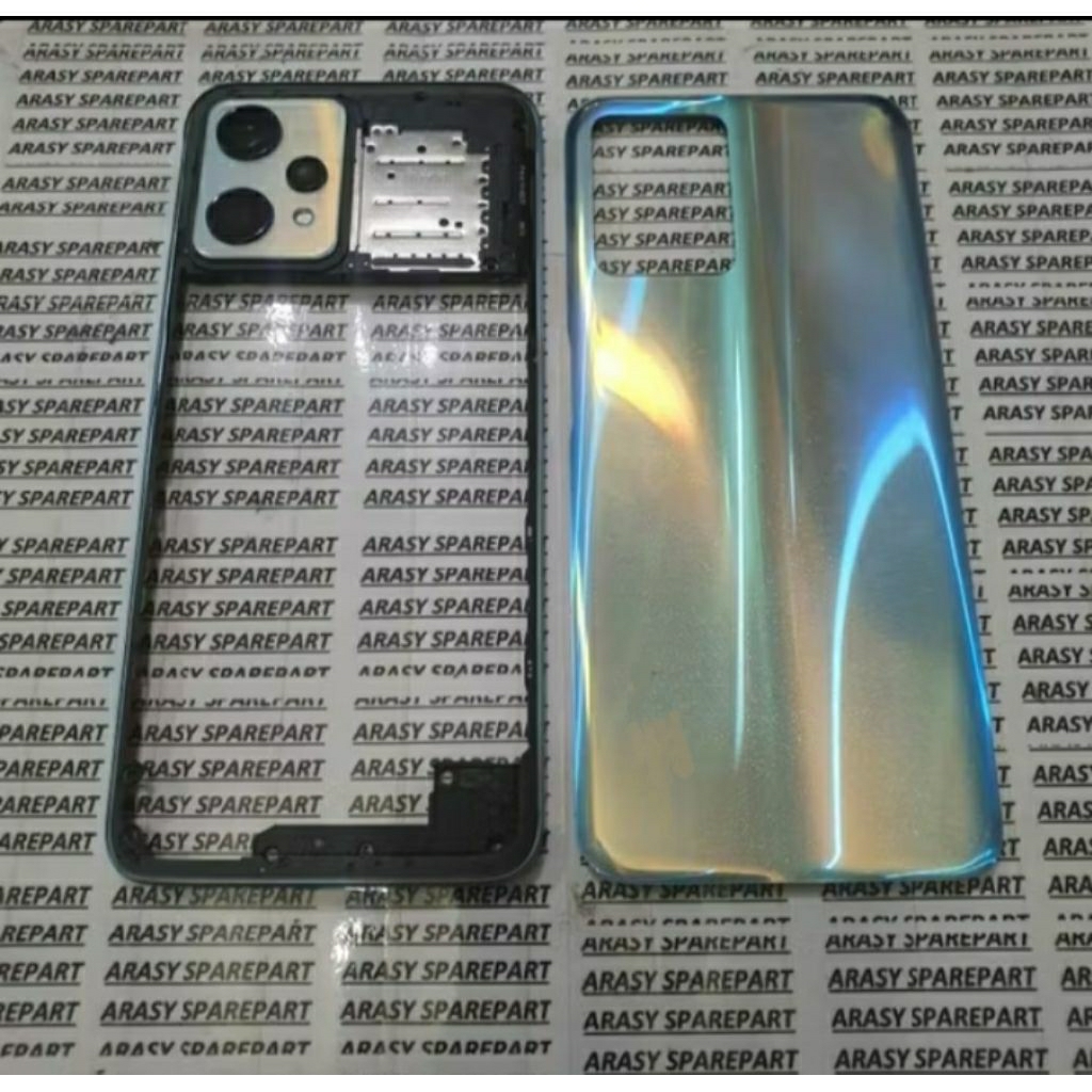 Cesing Cessing Housing Fullset + Bezel Realme 9 Pro - Realme 9 Pro Plus Original Backdoor Back Casin