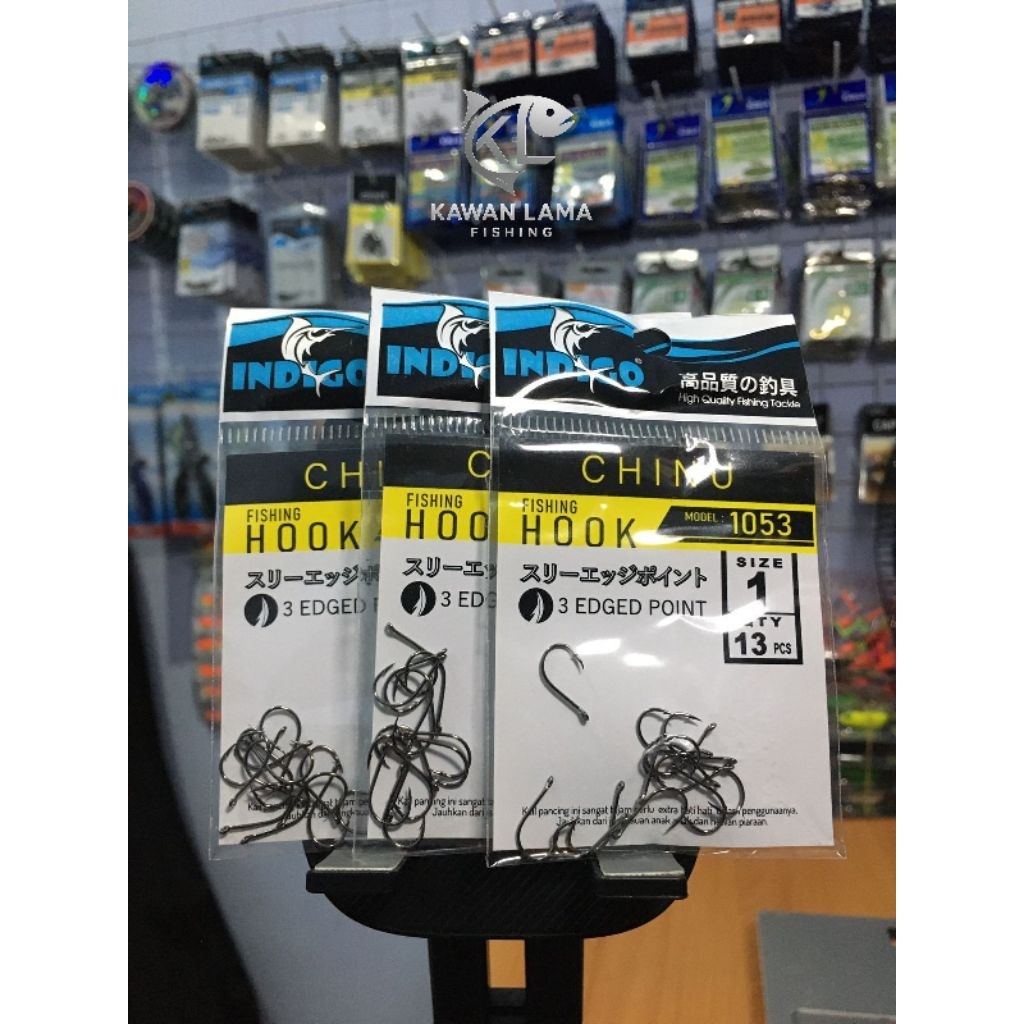 Kail Pancing Indigo/Kawat Pancing Indigo Chinu/Bagong 1053