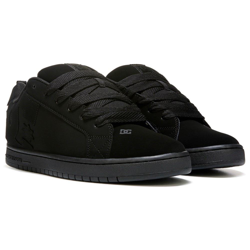 Sepatu DC Court Graffik Full Black Grade Original 100% Sepatu Unisex Sneakers Pria&Wanita Termurah