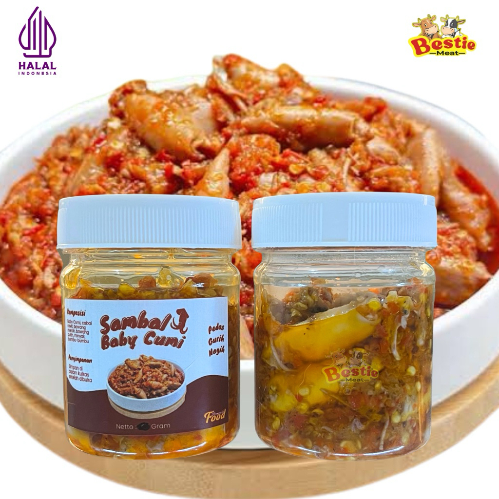

Sambal Baby Cumi | Sambal Pedas Baby Cumi Premium