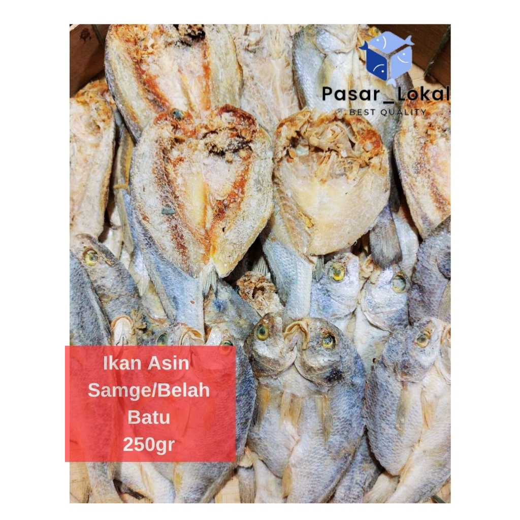

Ikan Asin Samge/Belah Batu /250gram