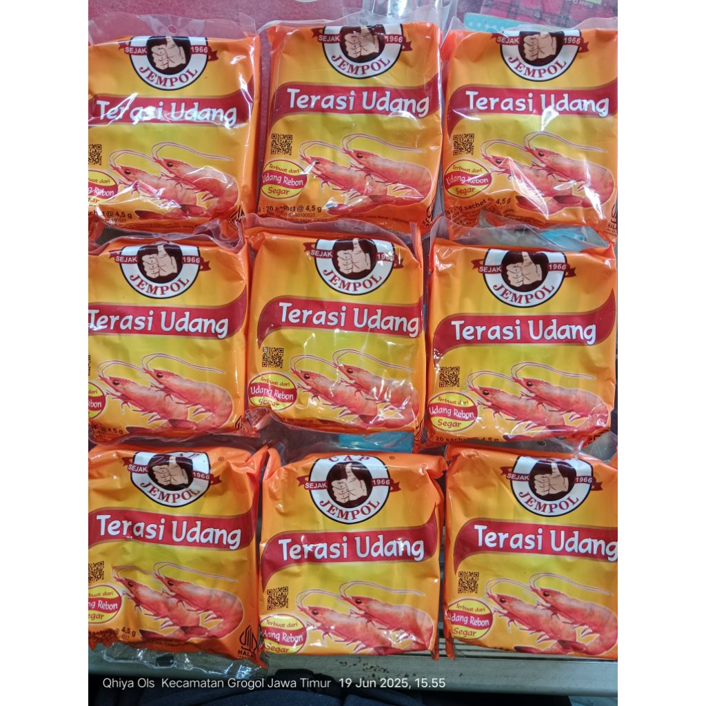 

terasi udang isi 20pcs