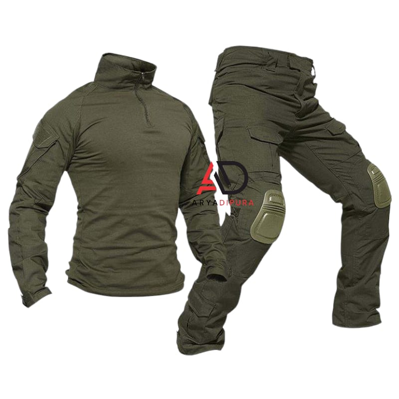 SET Kaos Tactical BDU Baju Militer | T-Shirt Pria Tactical | Satu Set Baju Kaos BDU Tactical Terbaru