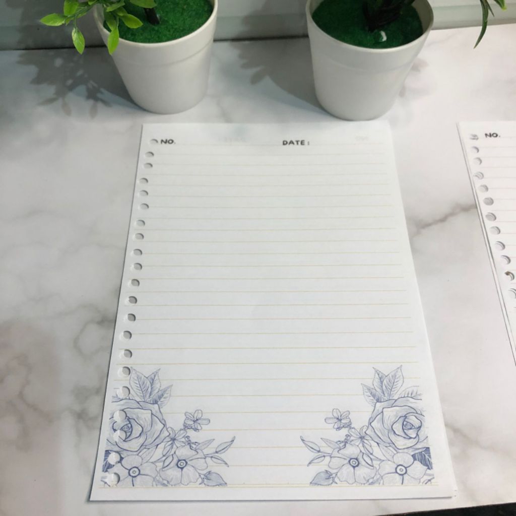 

LOOSE LEAF ISI BINDER AESTETIC UKURAN A5