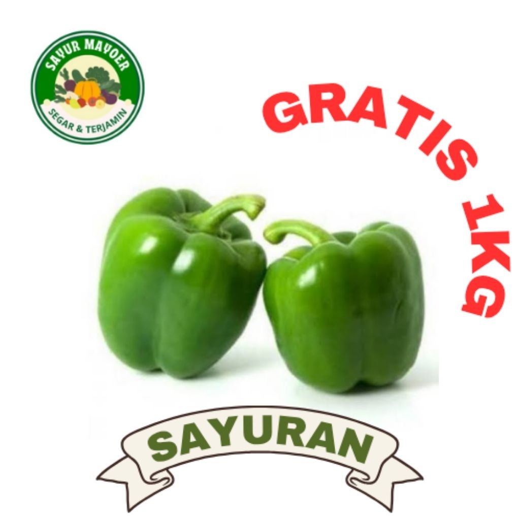 

PAPRIKA HIJAU per pcs