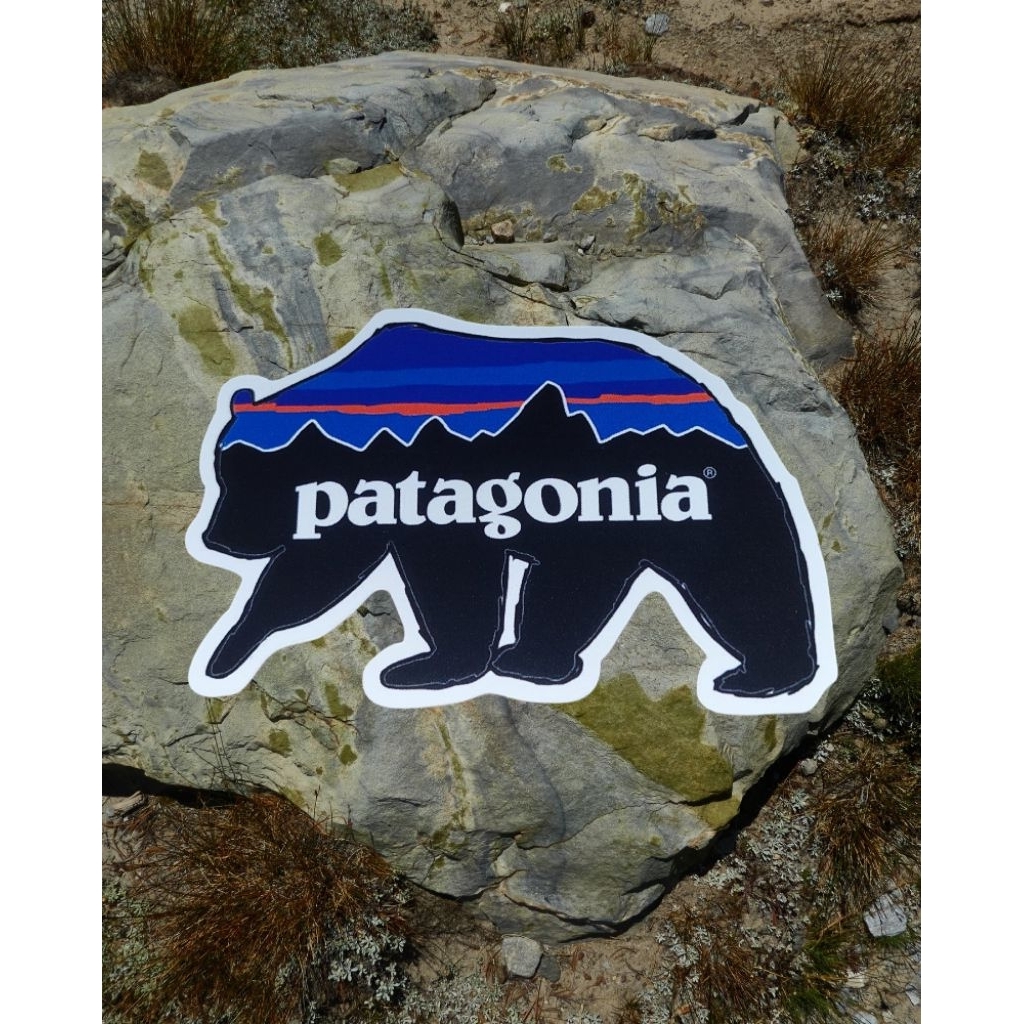 

FROM JULY - PATAGONIA Vinyl Waterbottle and Laptop Sticker / outdoor sticker laptop film m