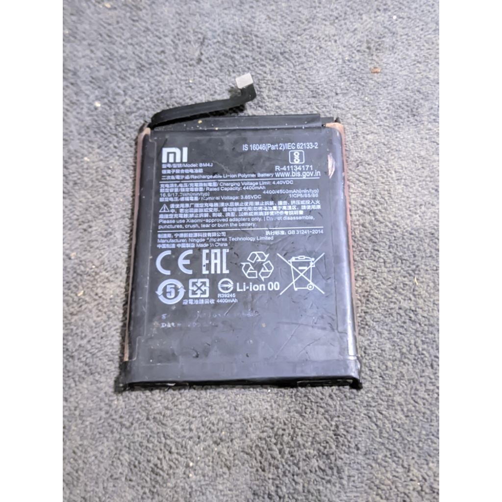 BATERAI HP REDMI NOT 8 PRO ORIGINAL COPOTAN