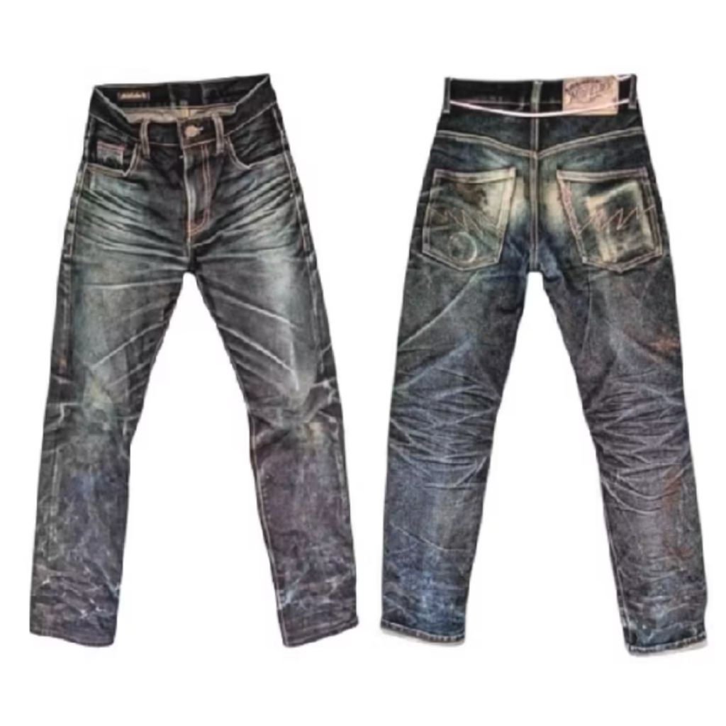Midfielderdenim-jeans 16oz purple new version geiwa sanforized