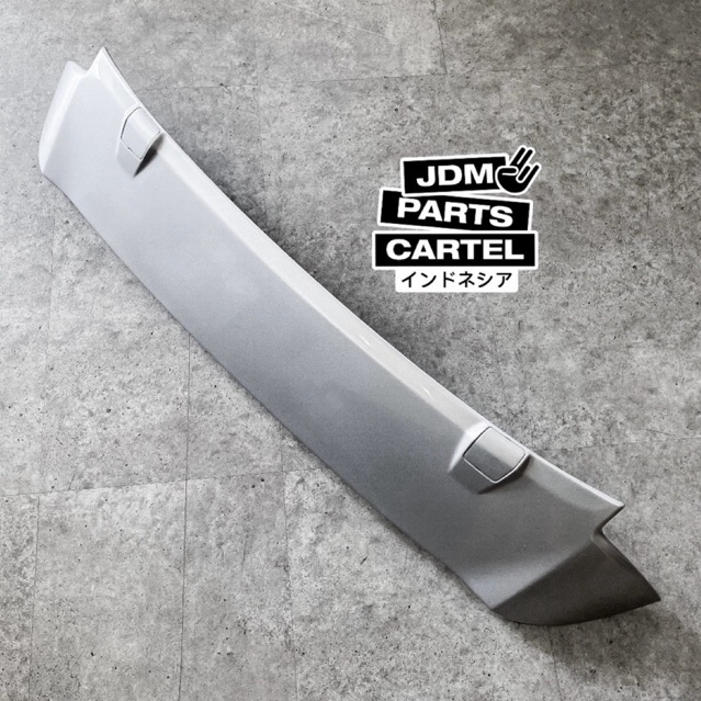 Spoiler honda jazz ge8 2013 modulo silver metalic mmc/facelift 100% Original Honda