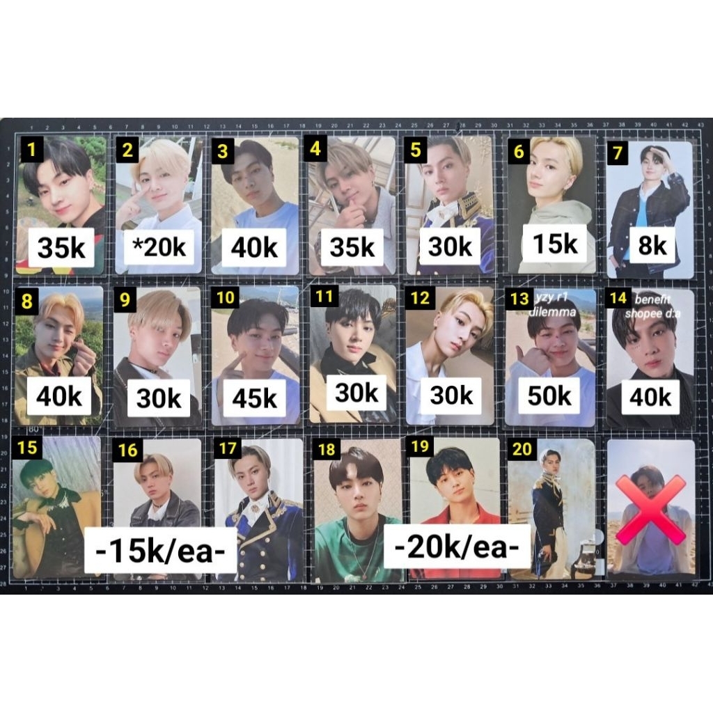[READY STOCK] PHOTOCARD PC OFFICIAL JAY ENHYPEN BORDER DAY ONE DAWN DUSK BORDER CARNIVAL MECIMA SELC