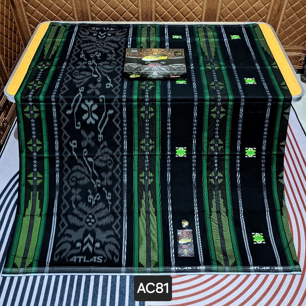 sarung ATLAS SONGKET PREMIUM 790 & 770 silver